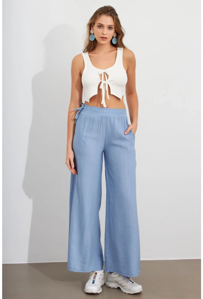 Kadın Bebe Mavi Pantolon MPC304