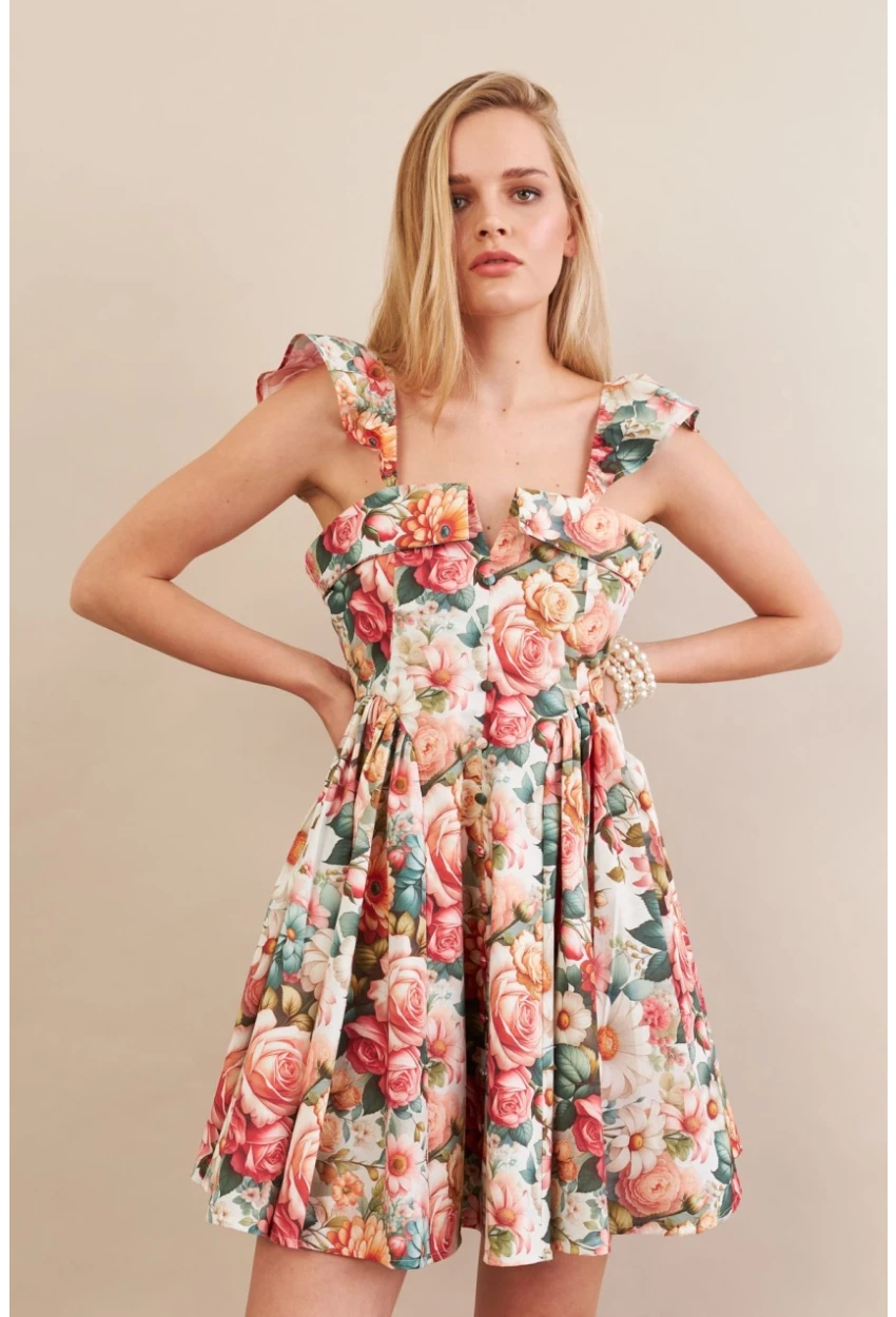 Kadın Multi Midi Dokuma Elbise PSG1010