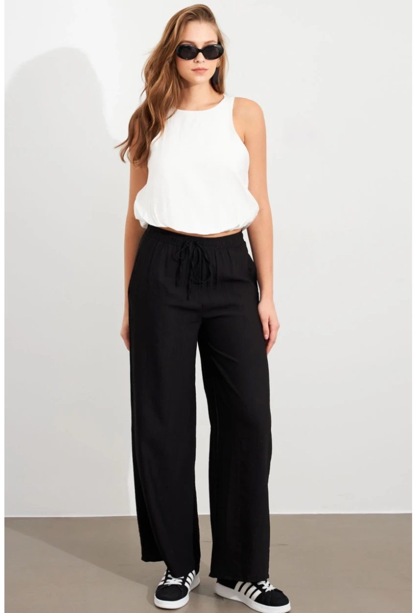 Kadın Siyah Pantolon MPC304
