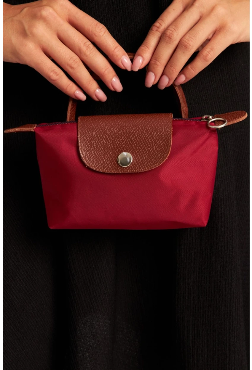 Kadın Bordo El Çantası BE701