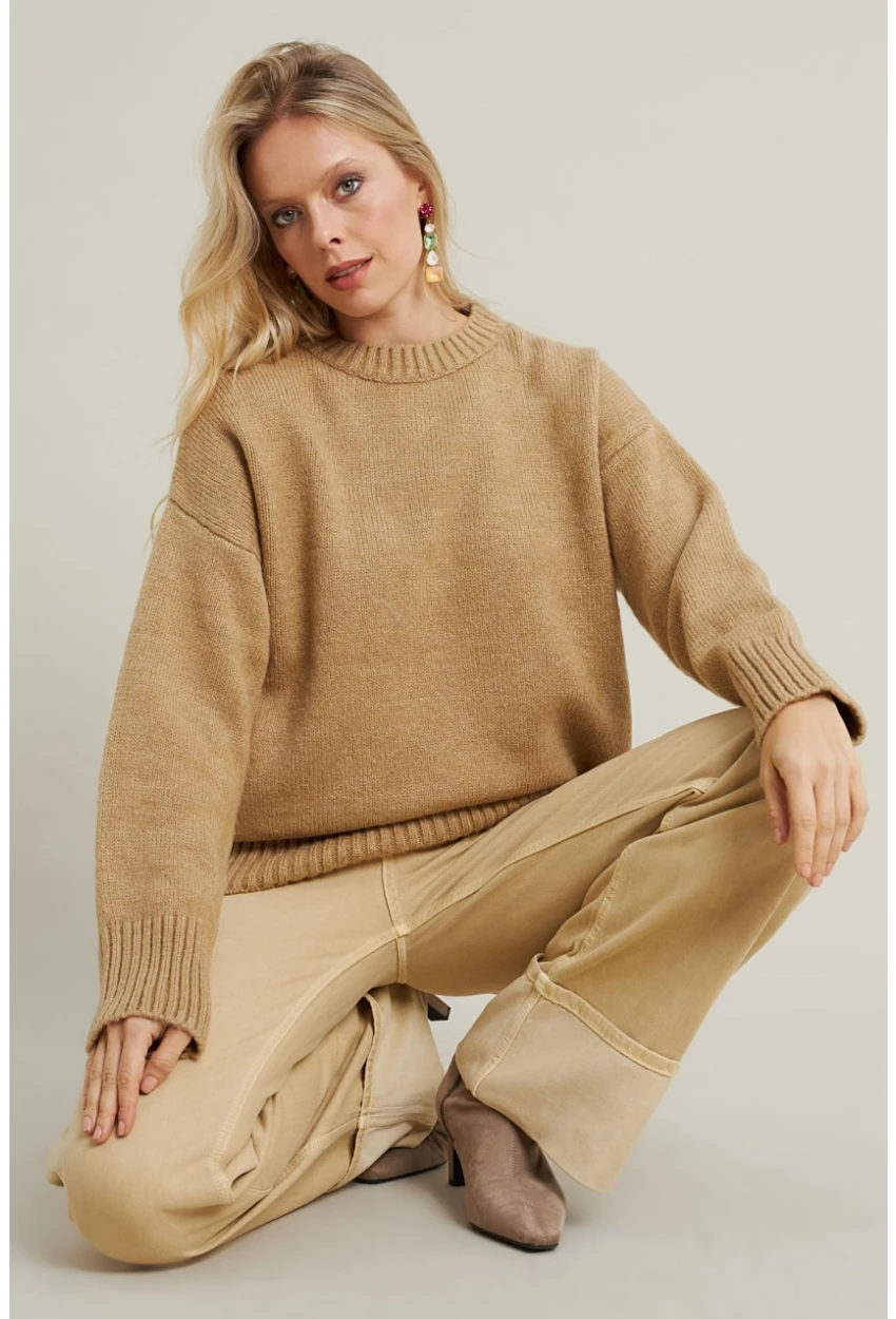 Kadın Camel Salaş Kazak MYV104