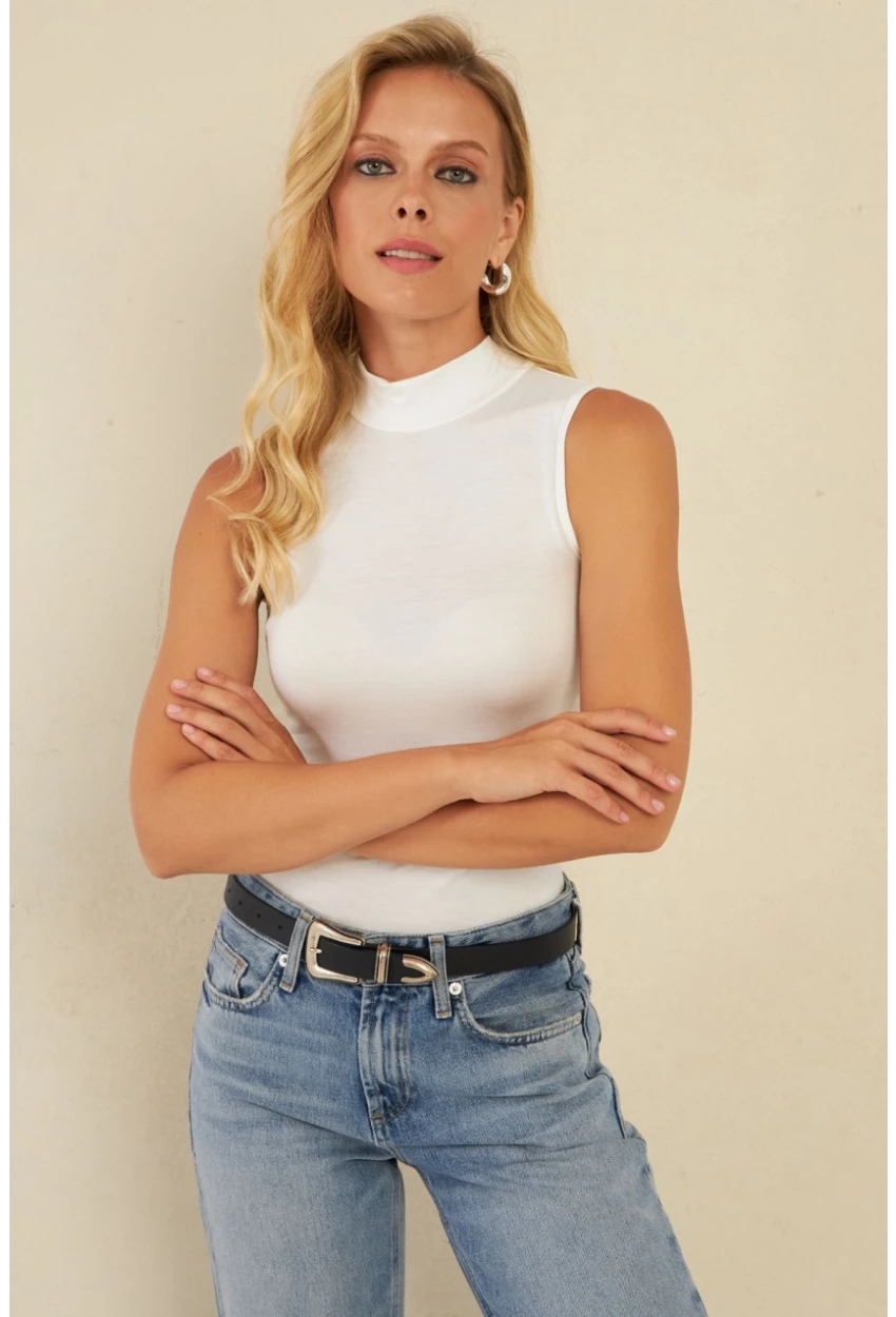 Kadın Ekru Bluz LPP1289