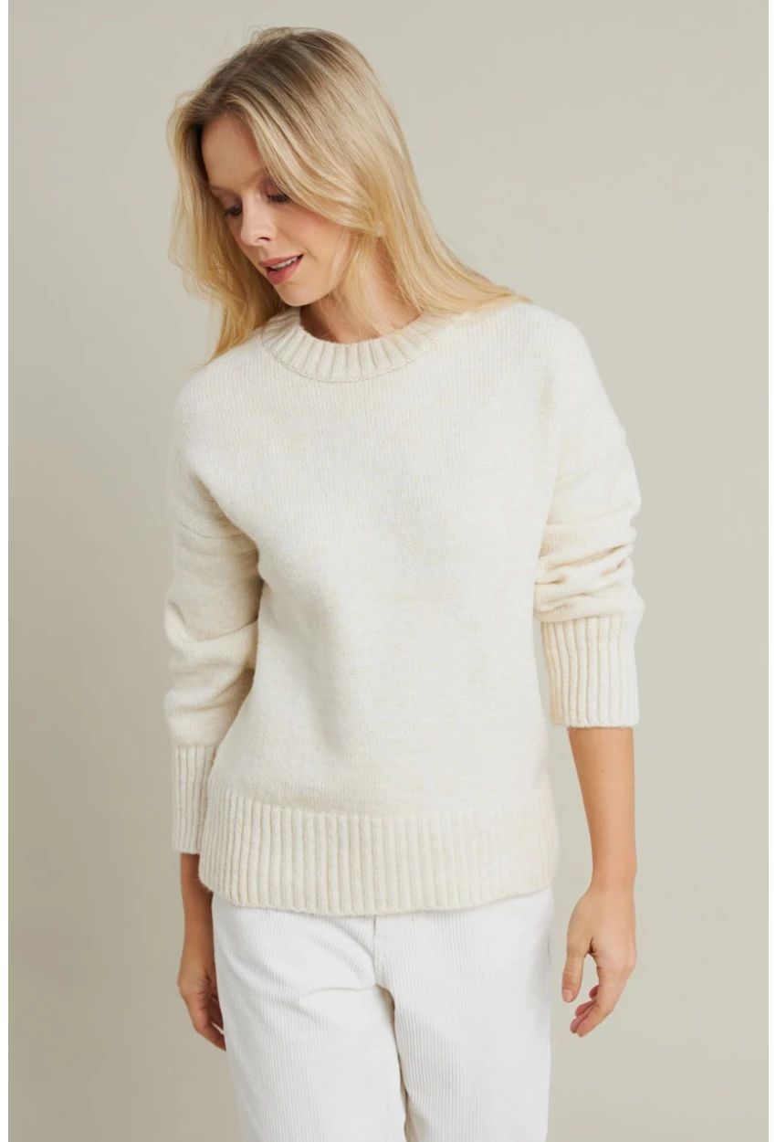 Kadın Ekru Salaş Kazak MYV104