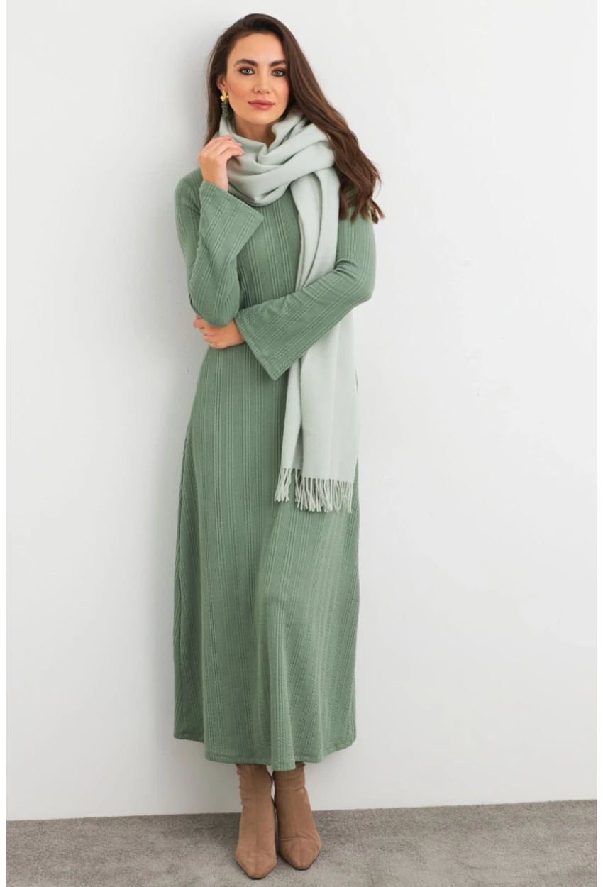 Kadın Mint Basic Maxi Elbise MTF30