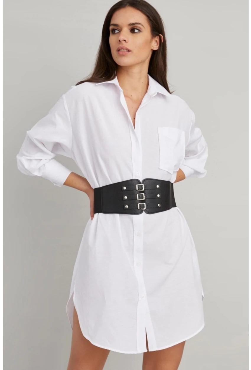 Kadın Siyah Ayarlanabilir Kemer BE513