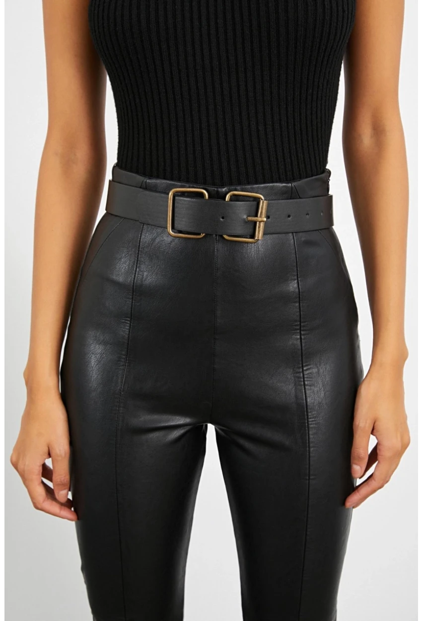 Kadın Siyah Kemer BE595
