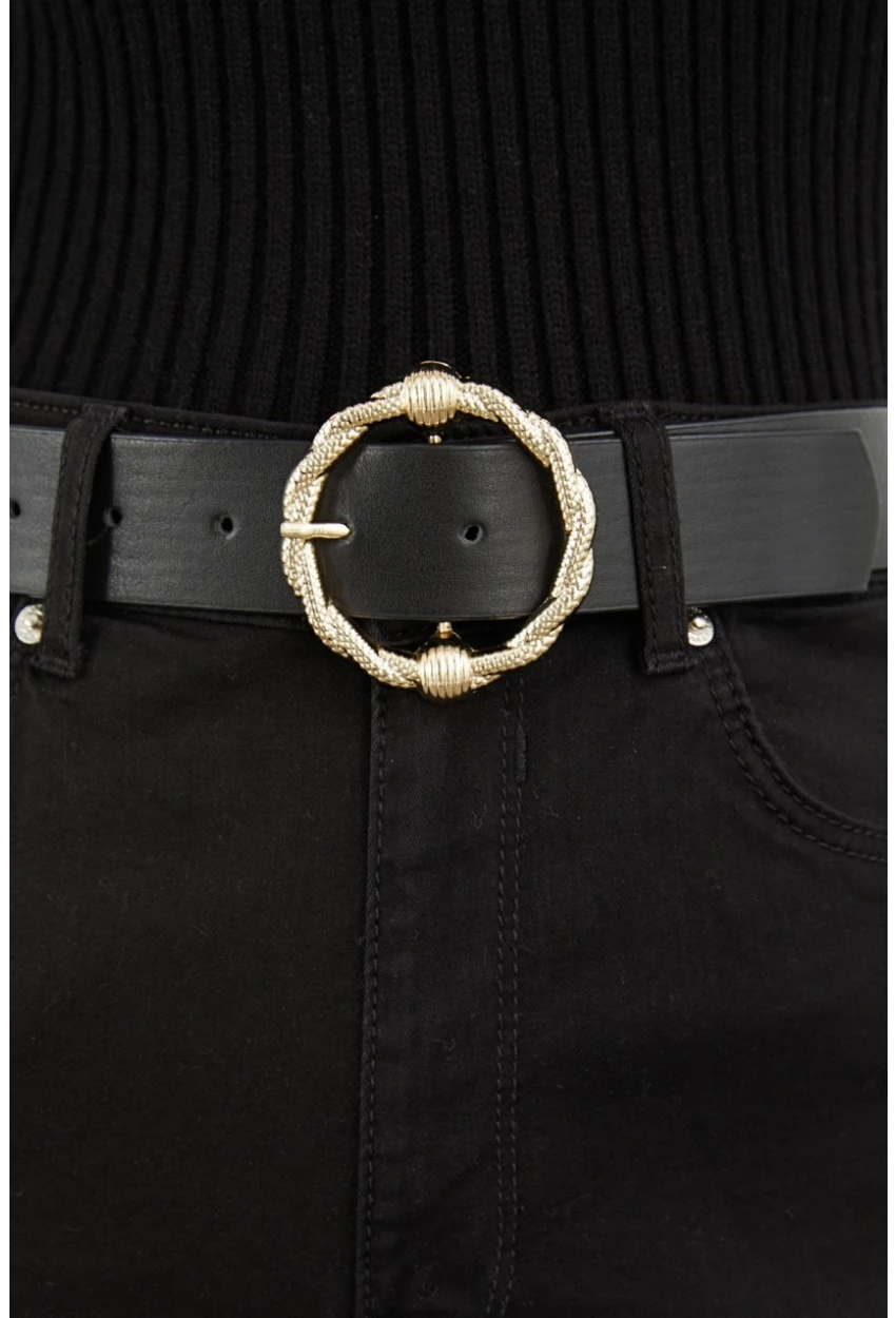 Kadın Siyah Kemer BE601