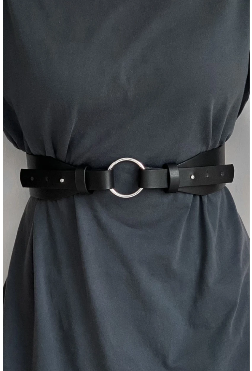 Kadın Siyah Kemer BE628