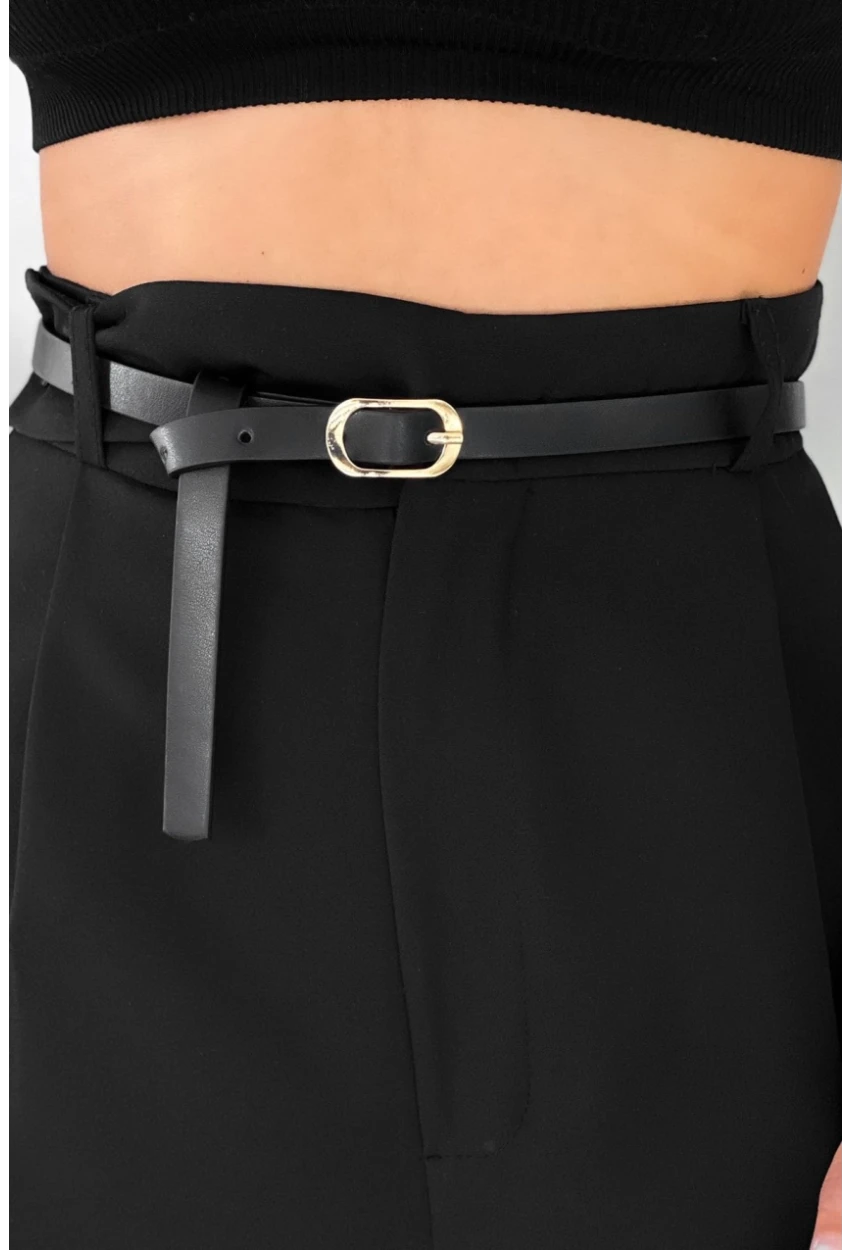 Kadın Siyah Kemer BE662