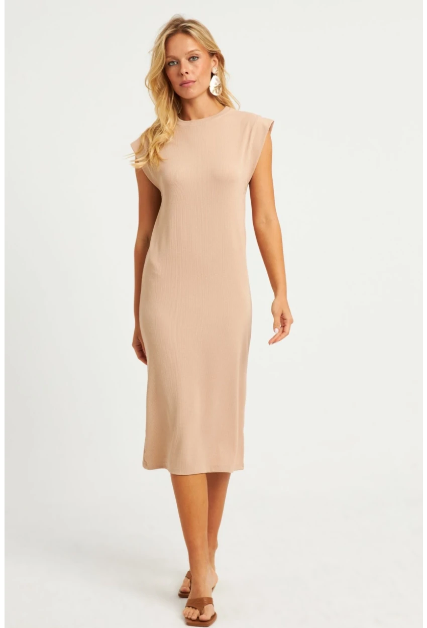 Kadın Taş Basic Midi Elbise DMR279