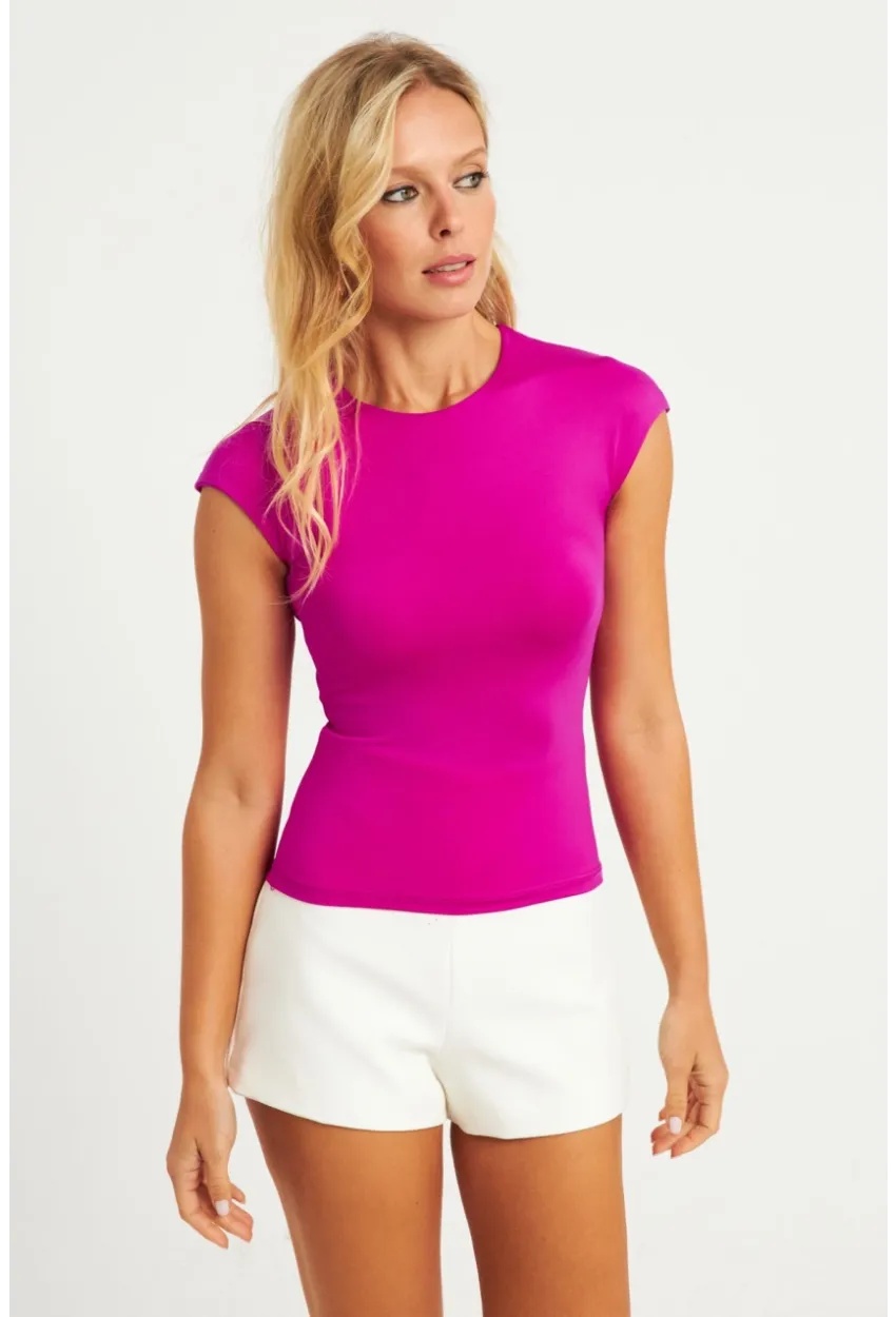 Kadın Fuşya Bluz LPP1281