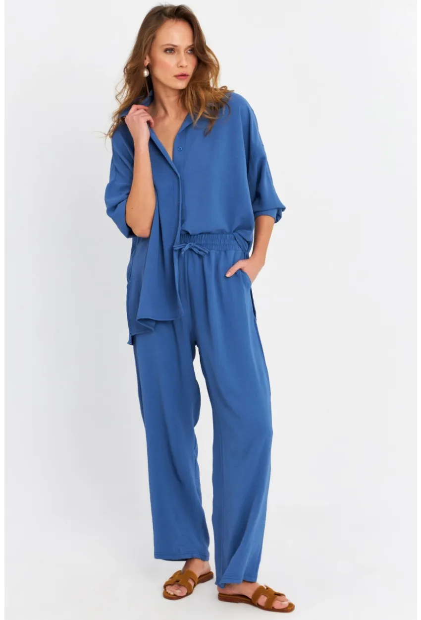 Kadın İndigo Basic Alt-Üst Pantolon Takım MRU6931