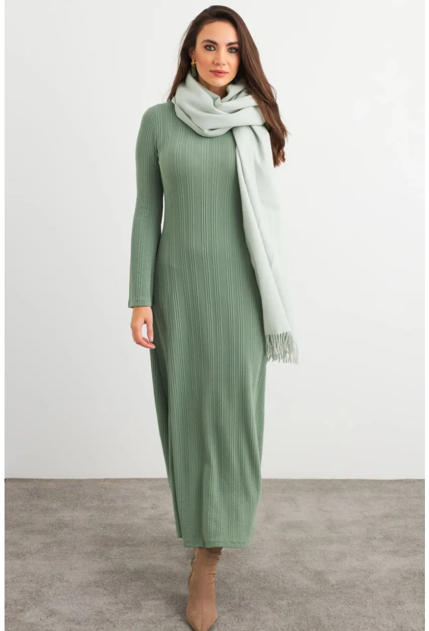 Kadın Mint Basic Maxi Elbise MTF30