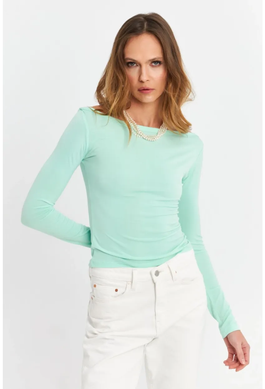 Kadın Mint Bluz HOR13