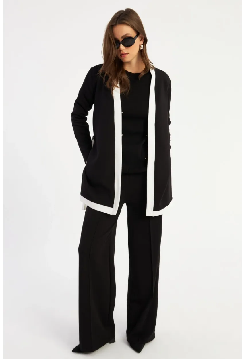 Kadın Siyah Alt Üst Takım BK100