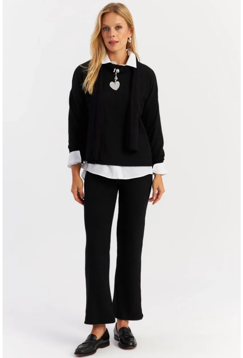 Kadın Siyah Alt Üst Takım YLE19