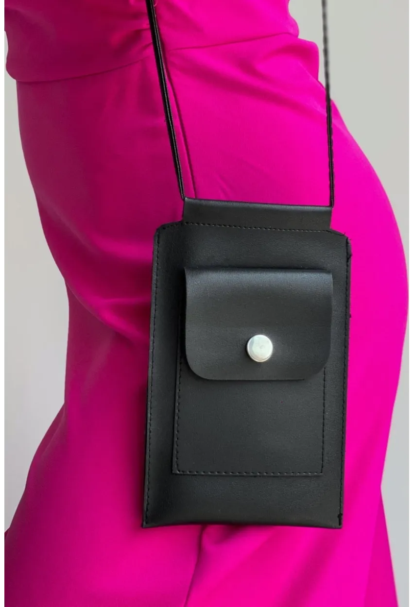 Kadın Siyah Askılı Çanta BE644