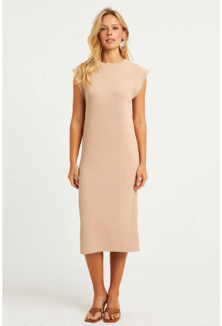 Kadın Taş Basic Midi Elbise DMR279