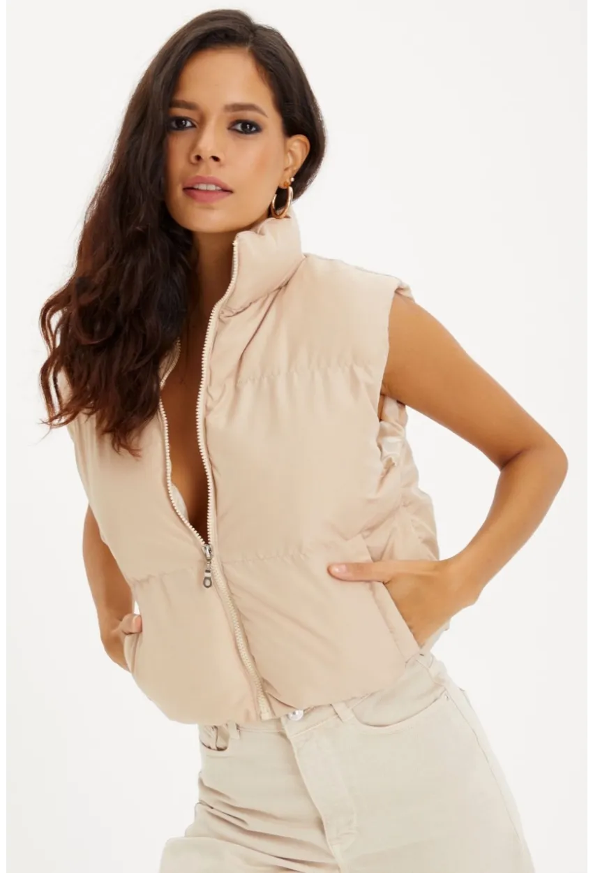 Kadın Taş Şişme Yelek DAF4910