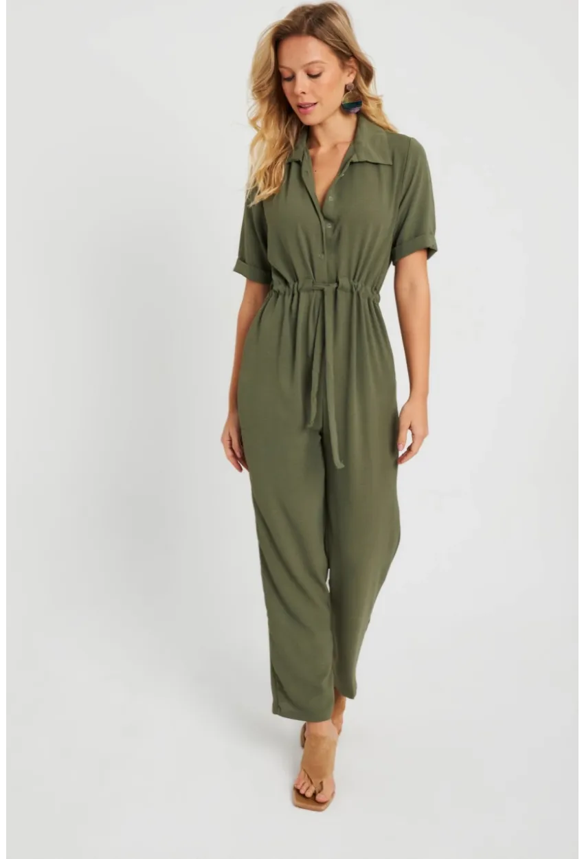 Kadın Tulum Haki Q985