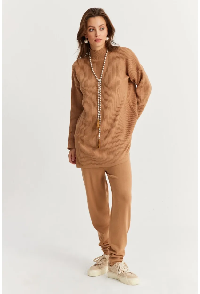 Kadın Bisküvi Triko Alt Üst Takım NUV9