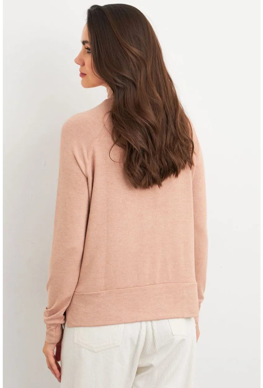 Kadın Camel Salaş Bluz AYD405