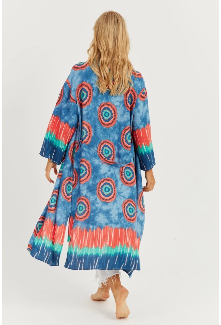 Kadın Multi Desenli Kimono GÇ155