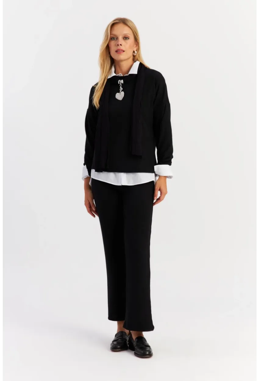 Kadın Siyah Alt Üst Takım YLE19