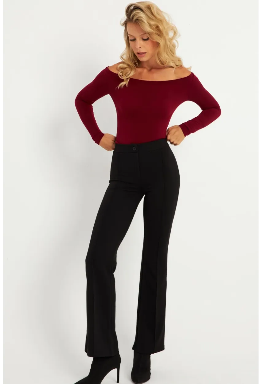 Kadın Siyah Pantolon ELT3262