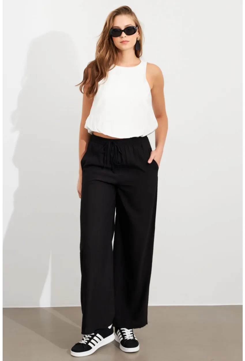 Kadın Siyah Pantolon MPC304