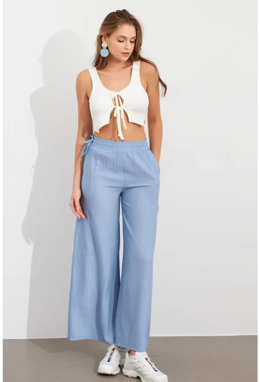 Kadın Bebe Mavi Pantolon MPC304