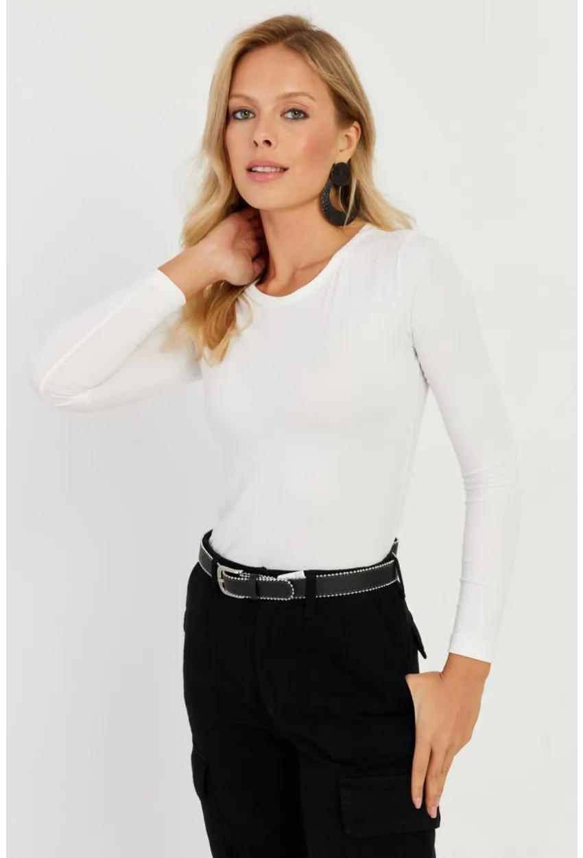 Kadın Beyaz Bluz LPP1253