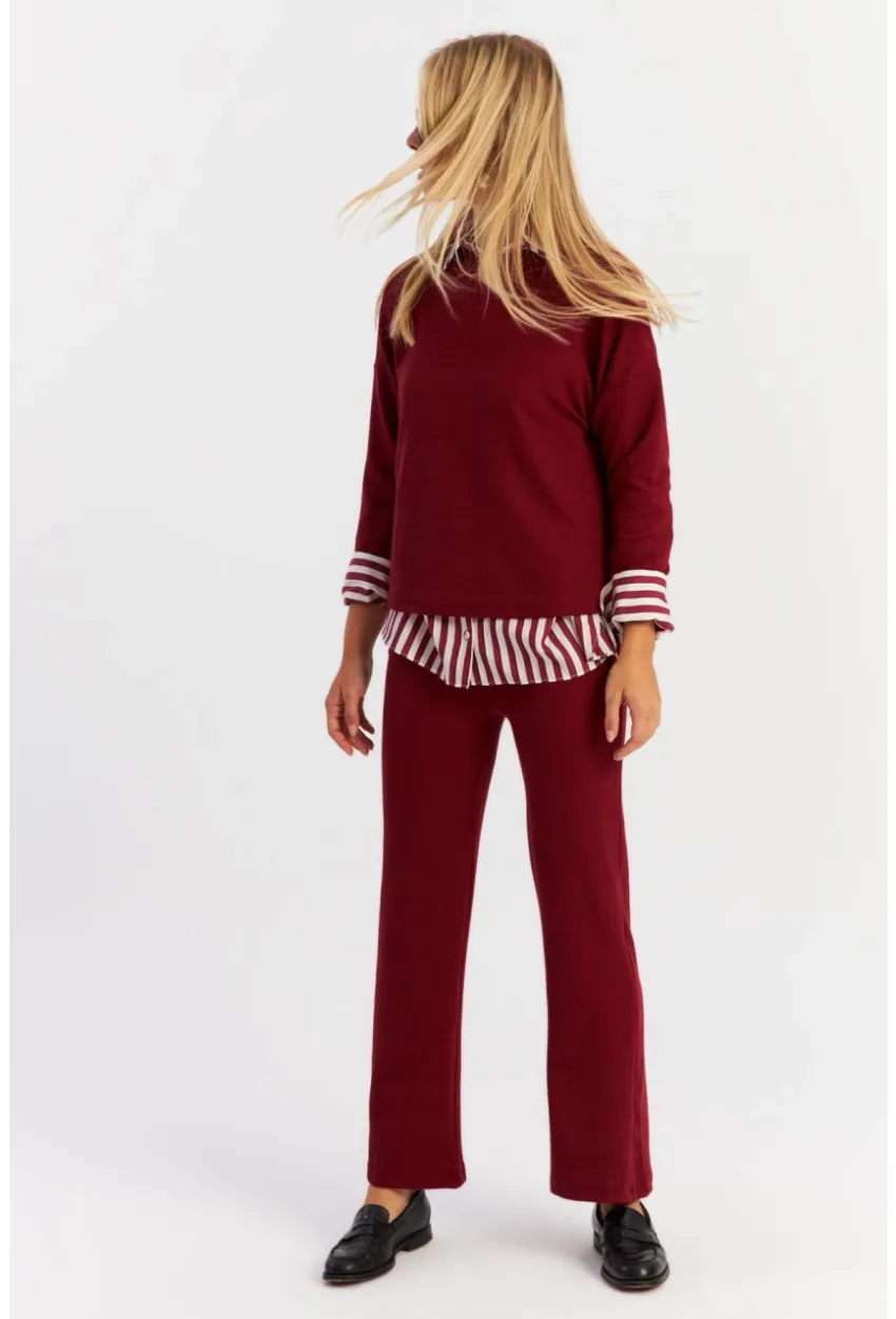 Kadın Bordo Alt Üst Takım YLE19