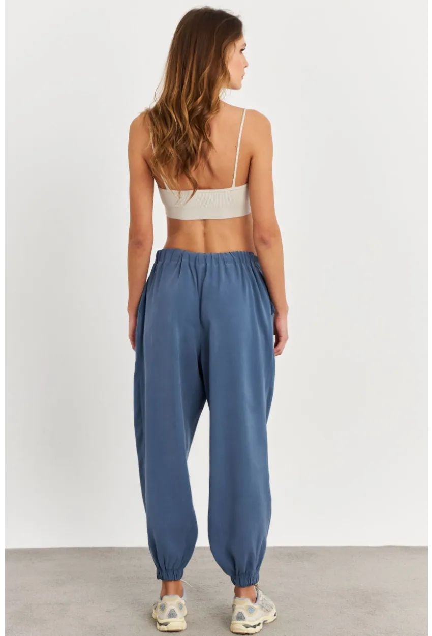 Kadın İndigo Kubra Şalvar Pantolon GÇ900