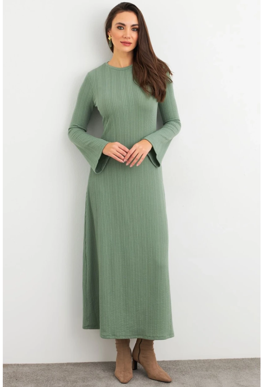 Kadın Mint Basic Maxi Elbise MTF30