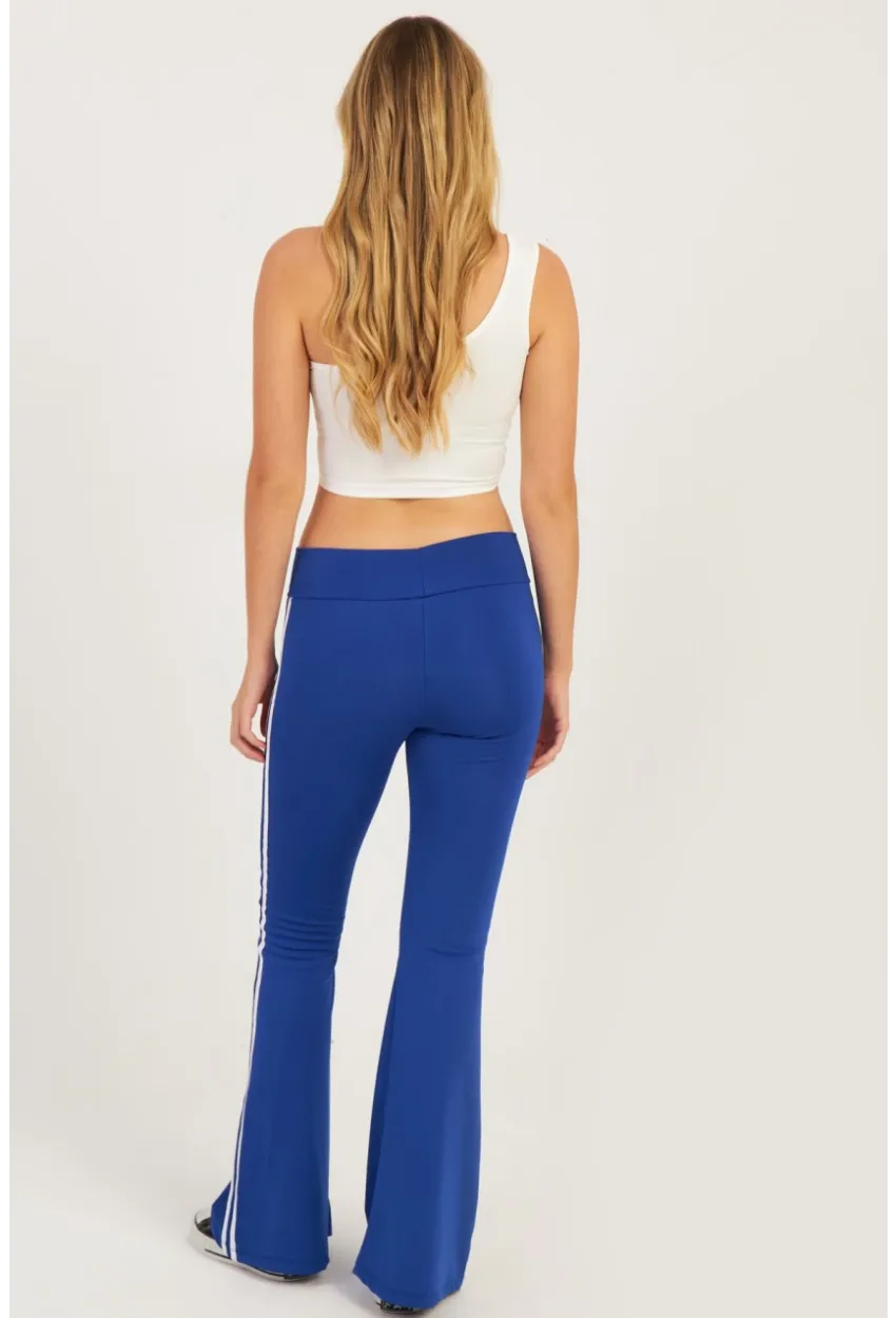 Kadın Saks İspanyol Paça Eşofman Altı SF2542