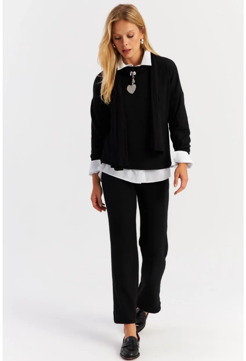 Kadın Siyah Alt Üst Takım YLE19
