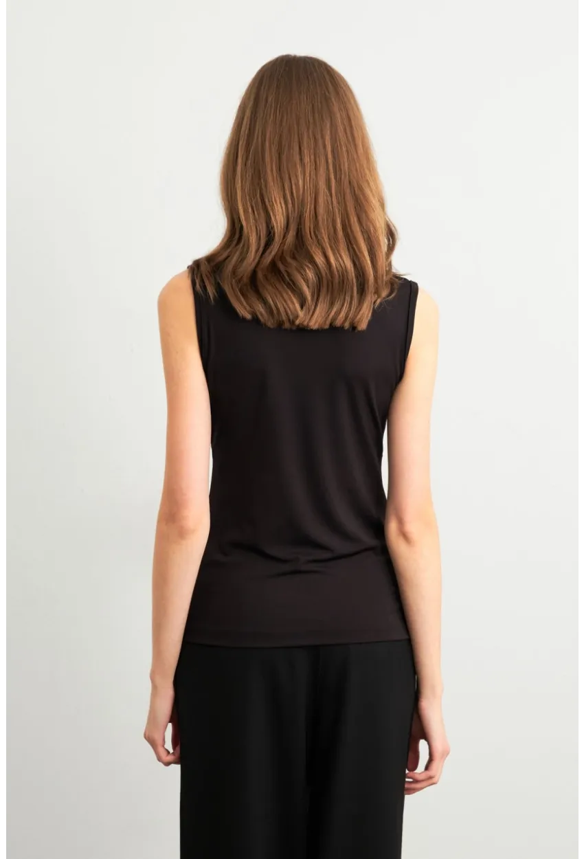 Kadın Siyah Bluz EY3041