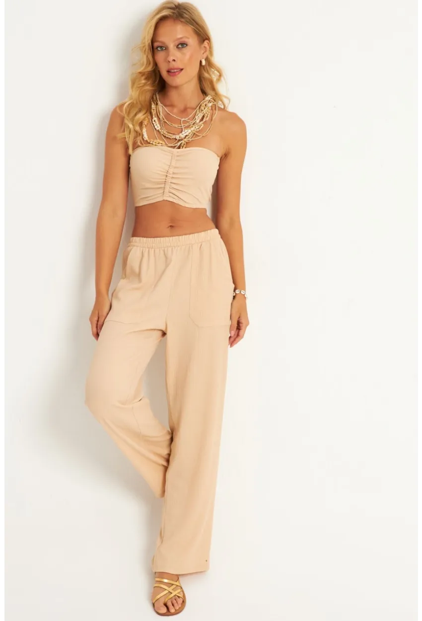 Kadın Vanilya Alt Üst Bürümcük Takım XL2002