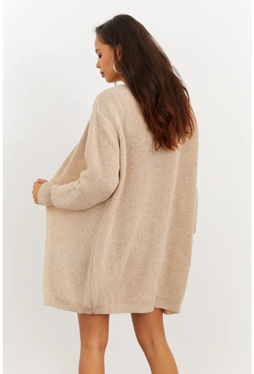 Kadın Vanilya Triko Hırka YV92