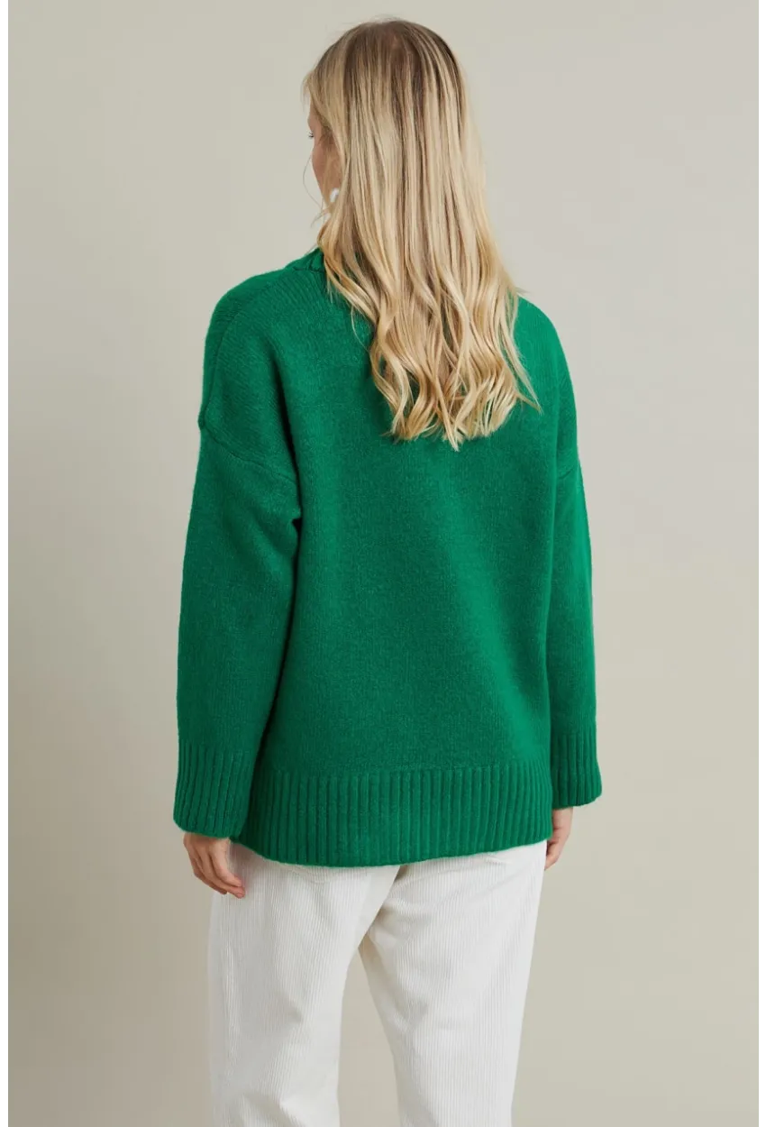 Kadın Yeşil Salaş Kazak MYV104