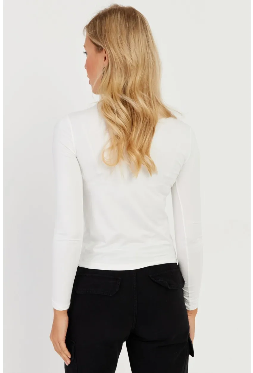 Kadın Beyaz Bluz LPP1253