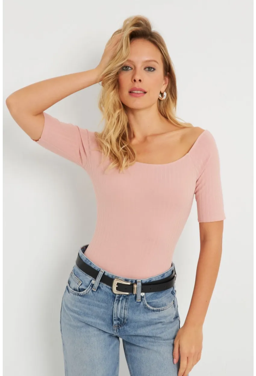 Kadın Çıtçıtlı Body Pudra AYD280