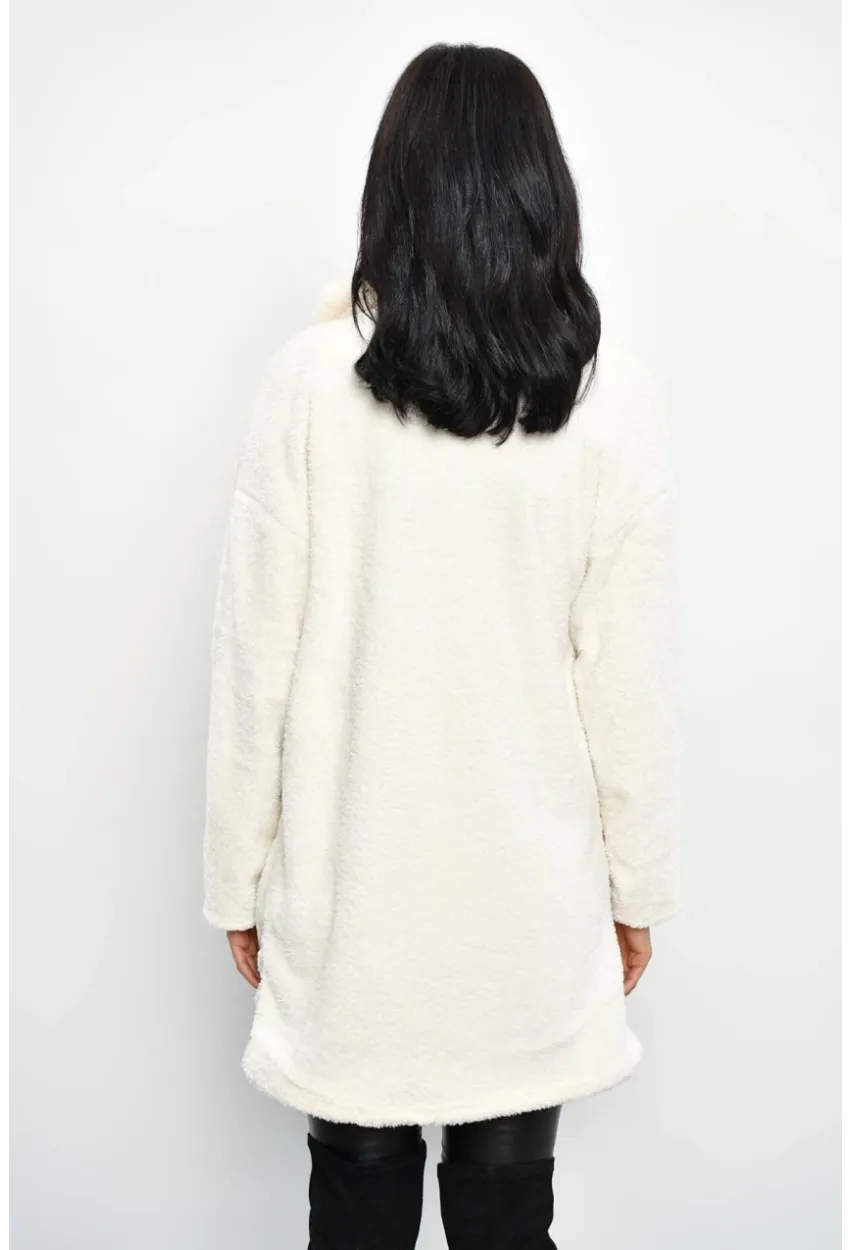 Kadın Ekru Peluş Kaban DA32
