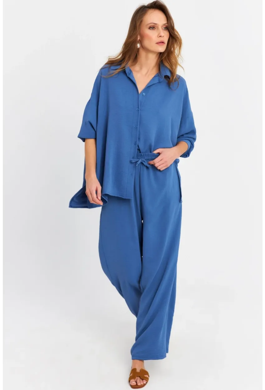 Kadın İndigo Basic Alt-Üst Pantolon Takım MRU6931