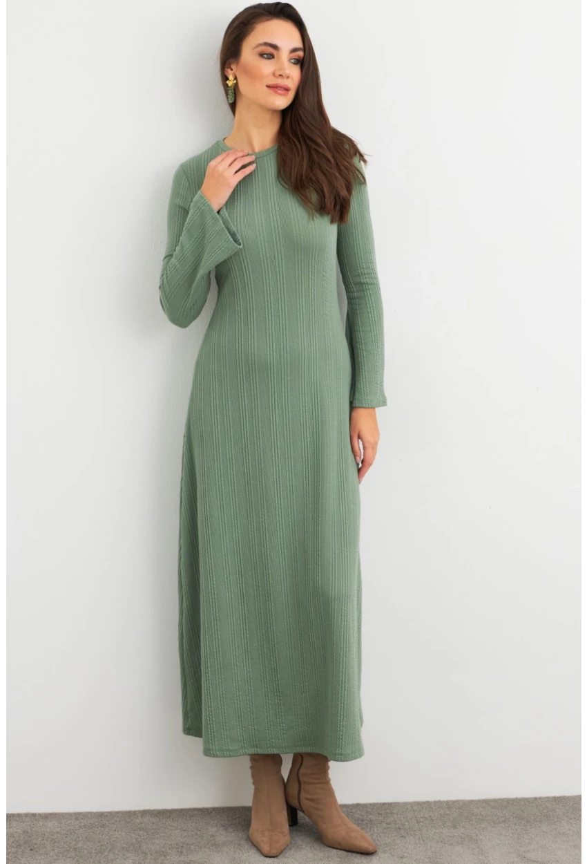 Kadın Mint Basic Maxi Elbise MTF30
