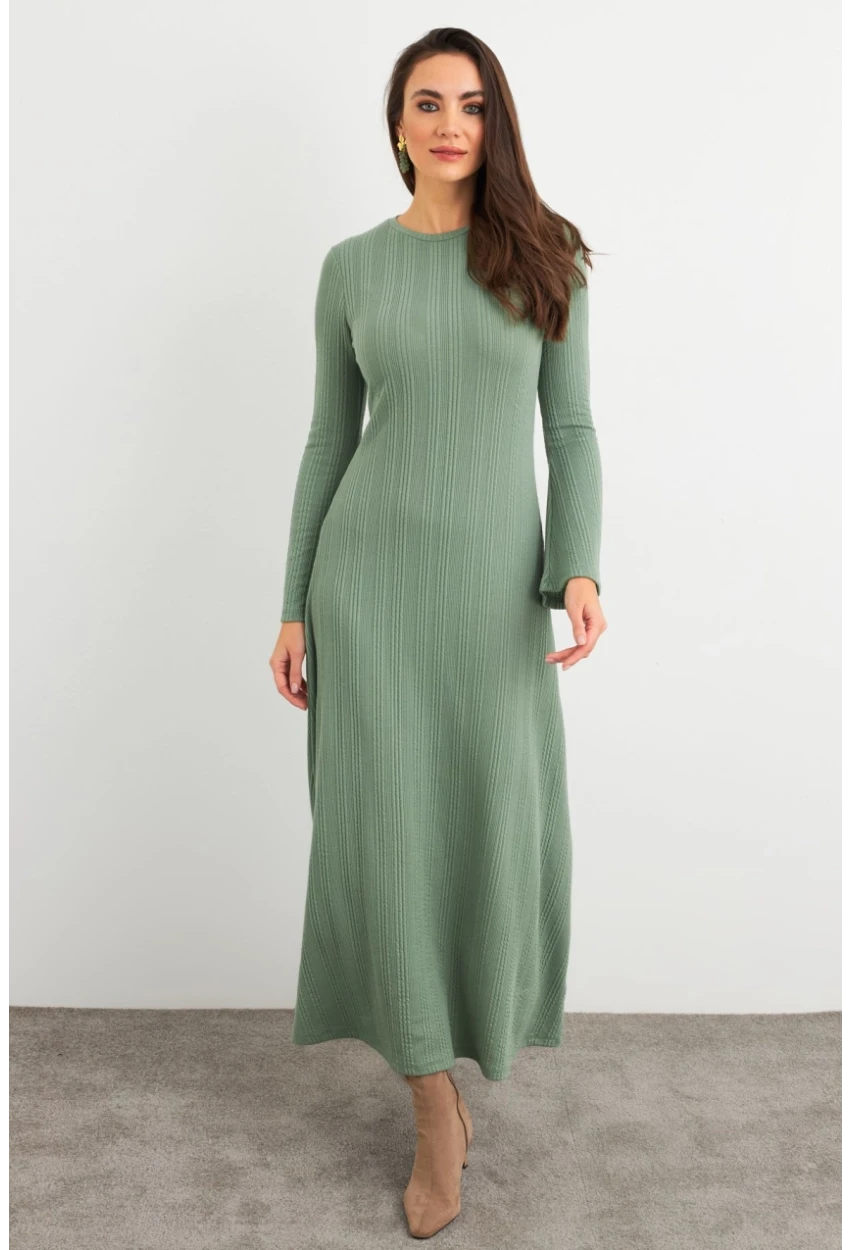 Kadın Mint Basic Maxi Elbise MTF30
