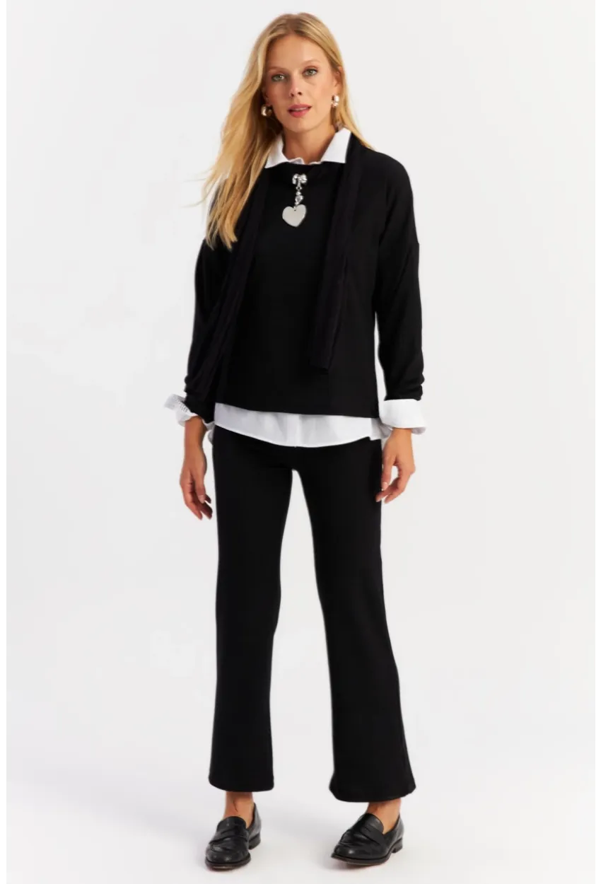 Kadın Siyah Alt Üst Takım YLE19