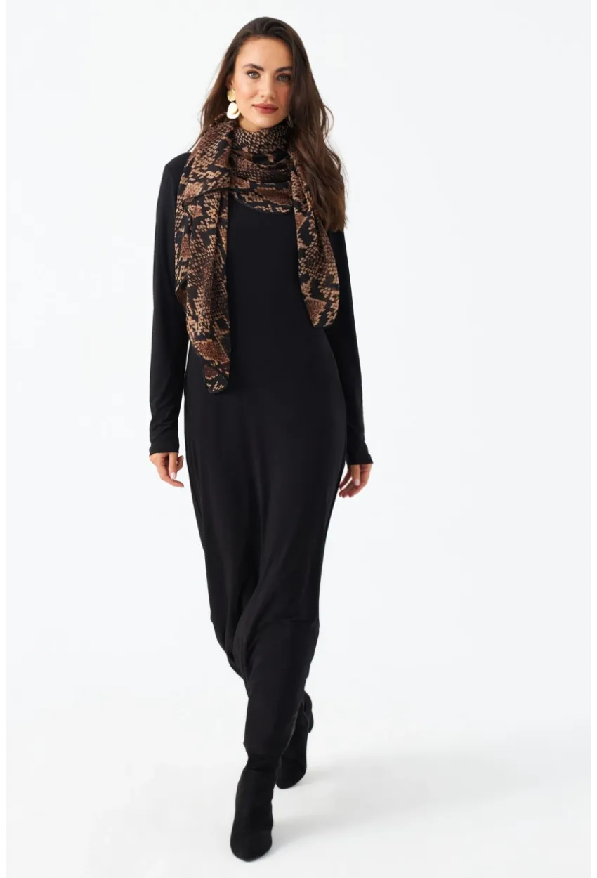 Kadın Siyah Maxi Elbise MLİK65
