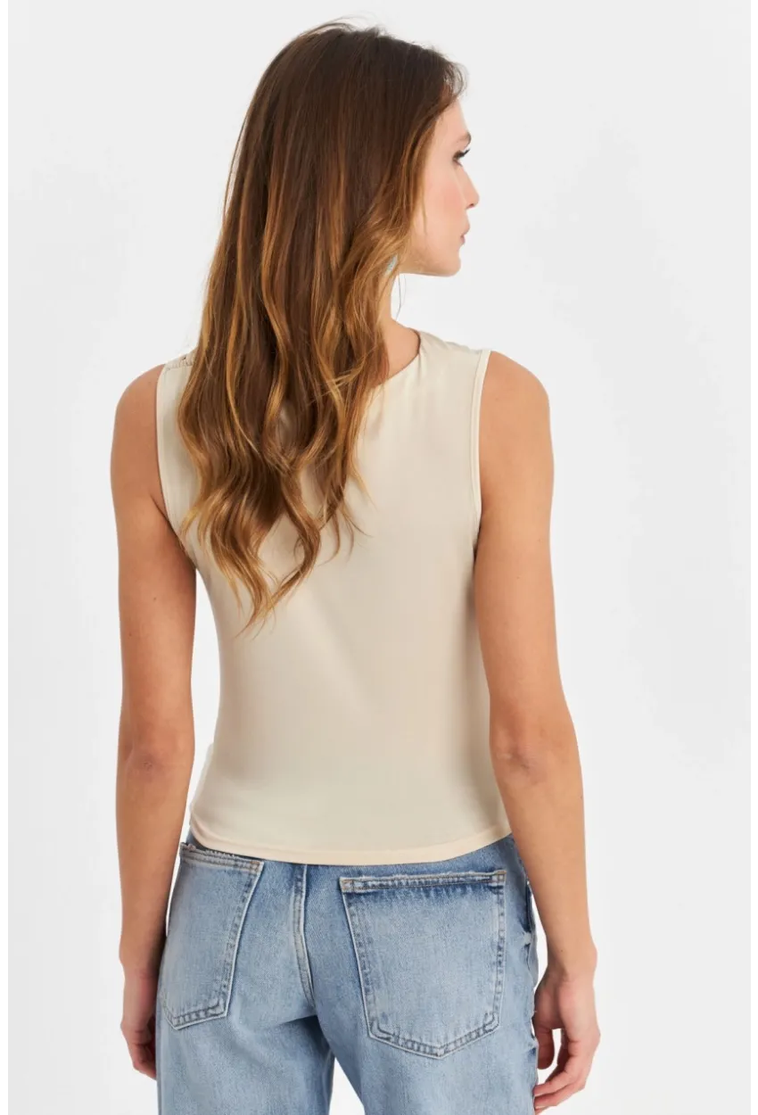 Kadın Taş Büzgülü Bluz YZ625